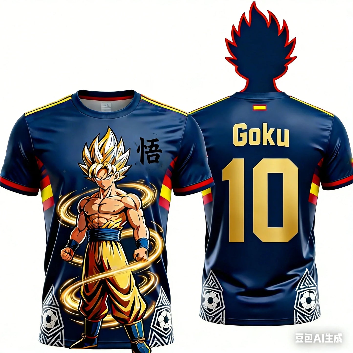 Dragon Ball Retro 3D Fitness T-Shirt – Unisex & Kids