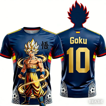 Dragon Ball Retro 3D Fitness T-Shirt – Unisex & Kids