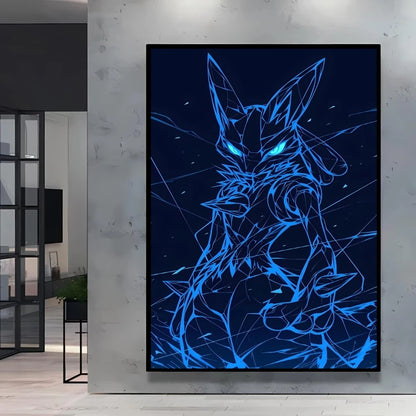 Pokémon Anime Canvas Wall Art Poster
