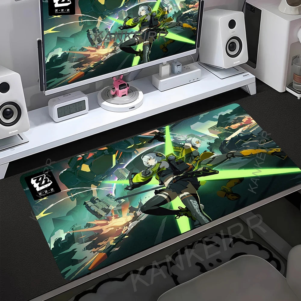 Anime Gaming Mouse Pad Large - XXL Desk Mat with Lock Edge