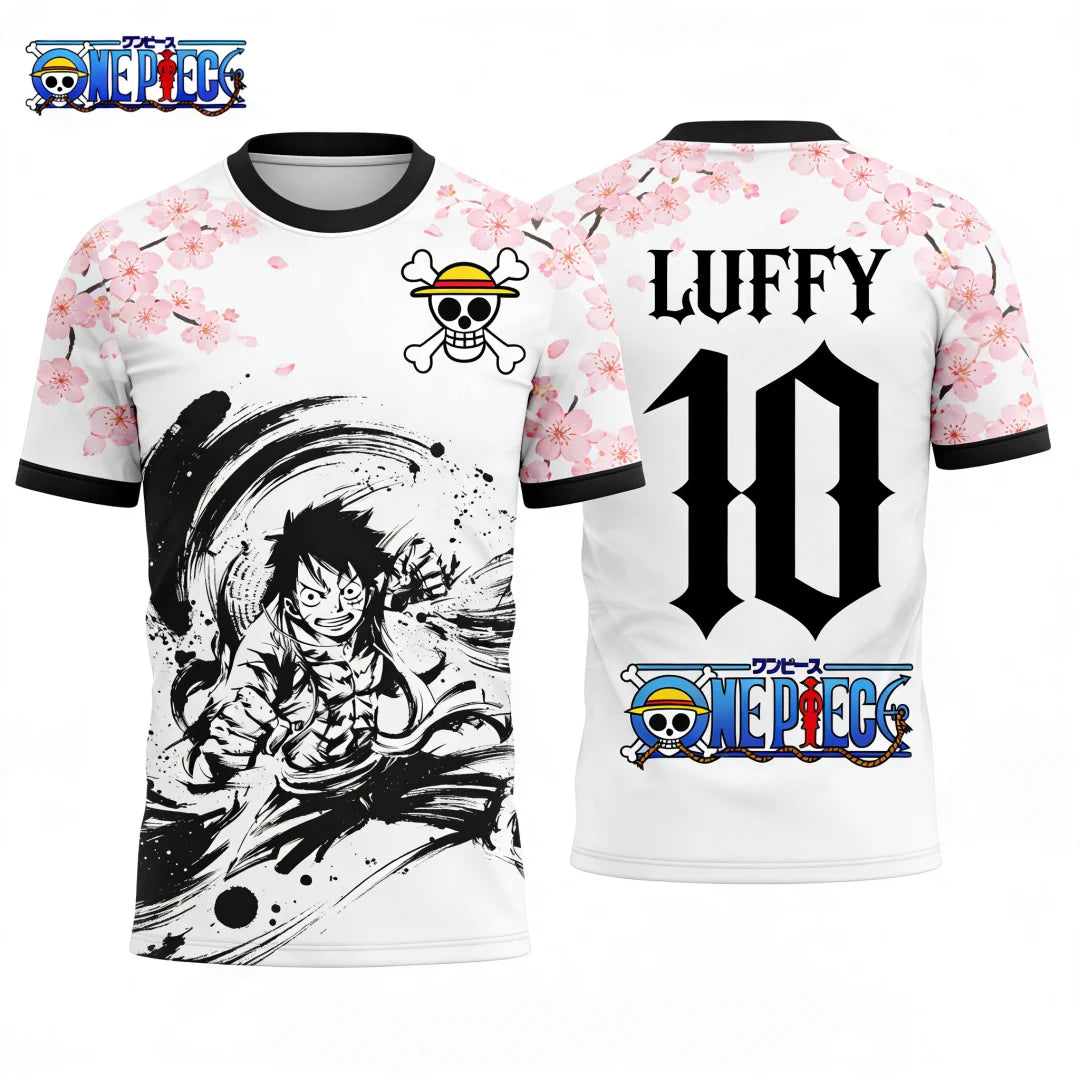 One Piece Luffy Anime Cosplay Jersey