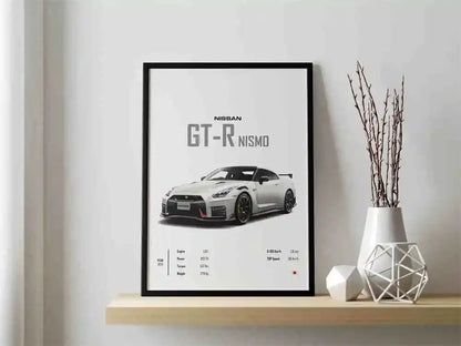 The JDM Legends Collection: Retro Supercar Canvas Art