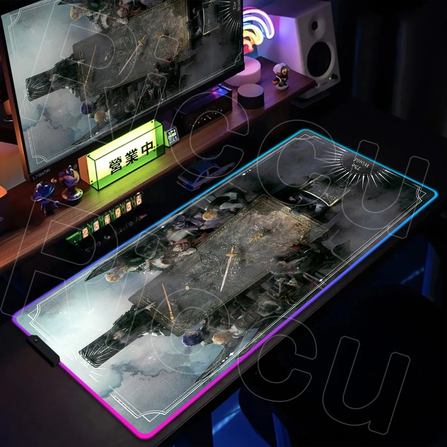 RGB XXL LED Gaming Mouse Pad – Multi-Color Desk Mat