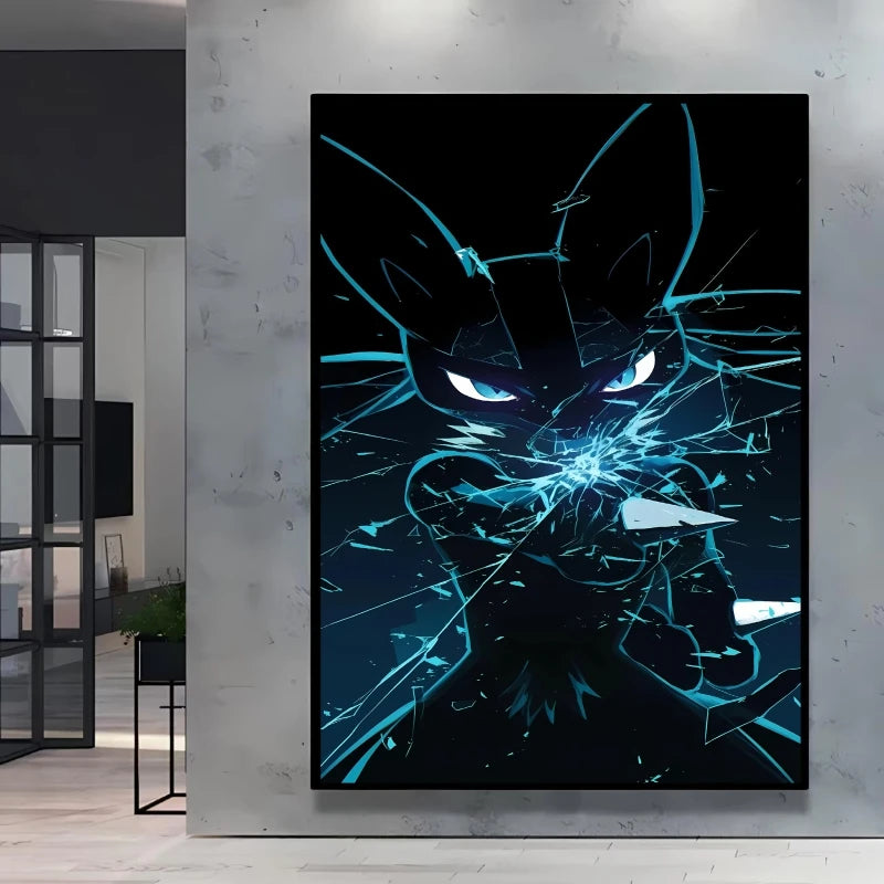 Pokémon Anime Canvas Wall Art Poster
