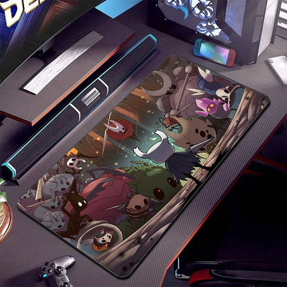 Anime Art Gaming Mouse Pad – Anti-Slip, Waterproof & Stitched Edges