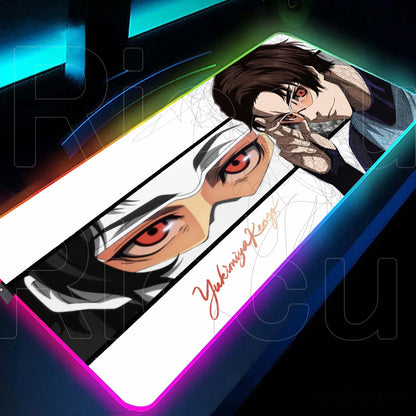 RGB Gaming Mouse Pad with LED Lighting – Large Desk Mat for PC & Keyboard