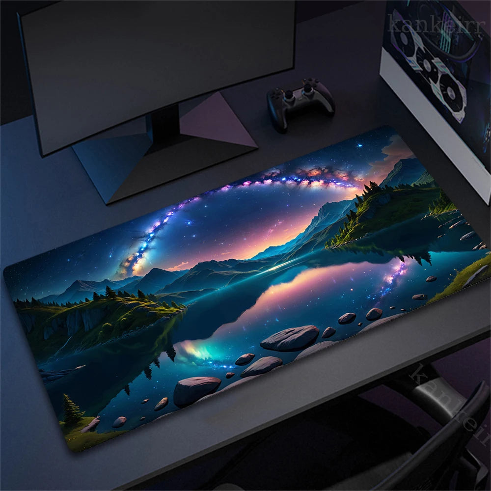 Landscape Mountain Sunset XXL Gaming Mouse Pad