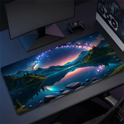 Landscape Mountain Sunset XXL Gaming Mouse Pad