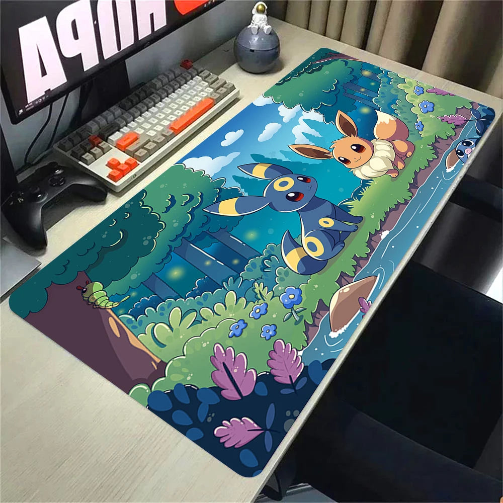 Anime Gaming Mouse Pad – Large Desk Mat with Non-Slip Base
