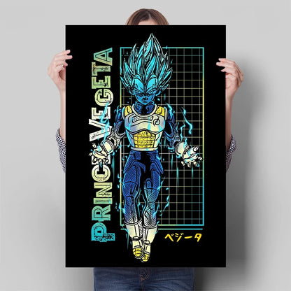 Dragon Ball Z Anime Poster – Canvas Wall Art