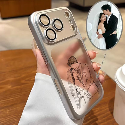 The Bespoke Portrait: Custom Line Art Frosted Case