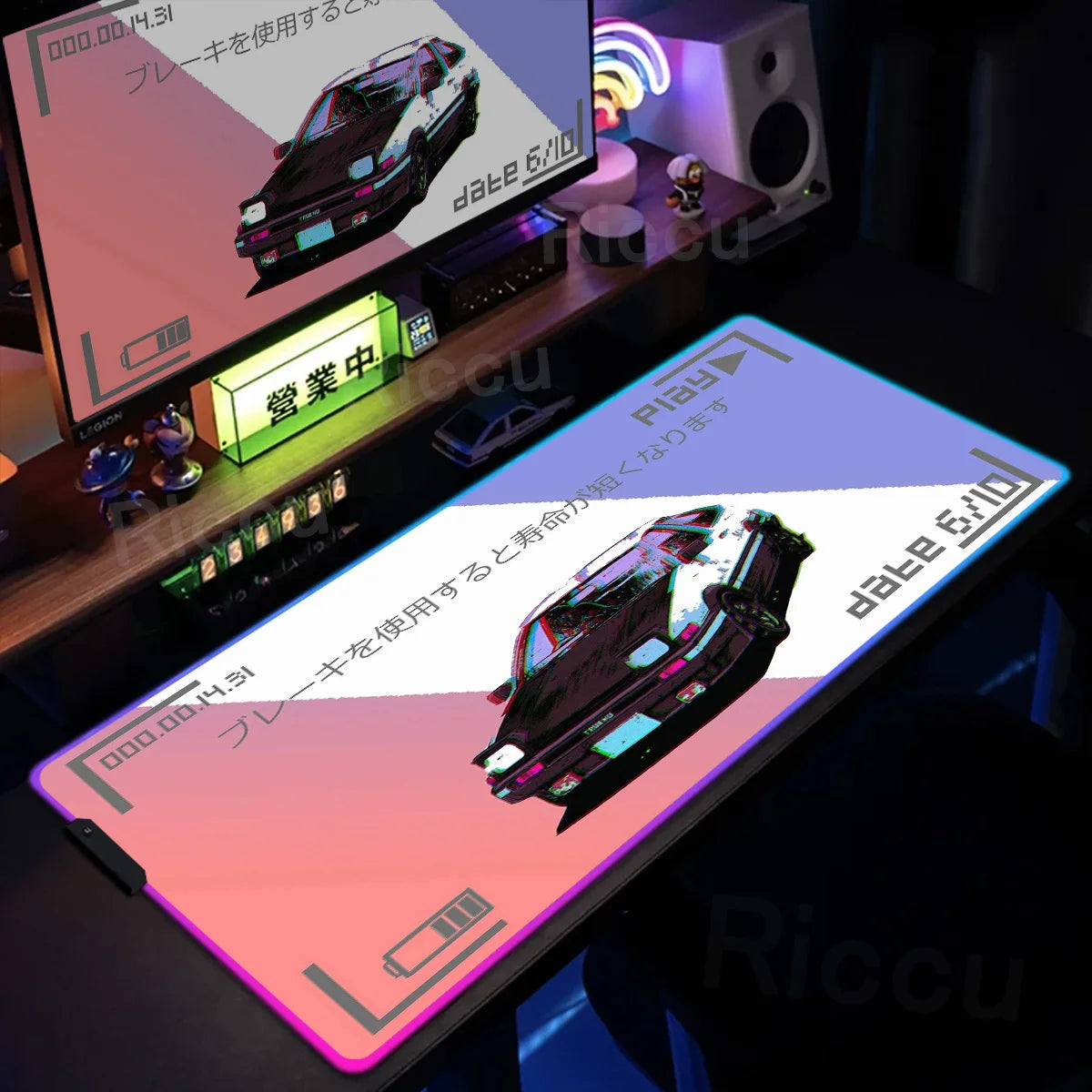 Legend RGB Gaming Mouse Pad – XXL LED Desk Mat