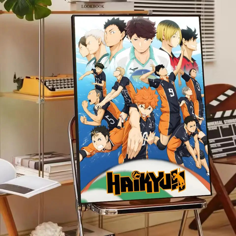 The Collector's Series: High-Definition Haikyuu Canvas Art