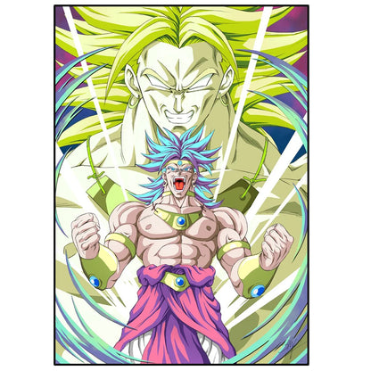 Dragon Ball Anime Poster – Goku, Vegeta & More | Canvas Wall Art