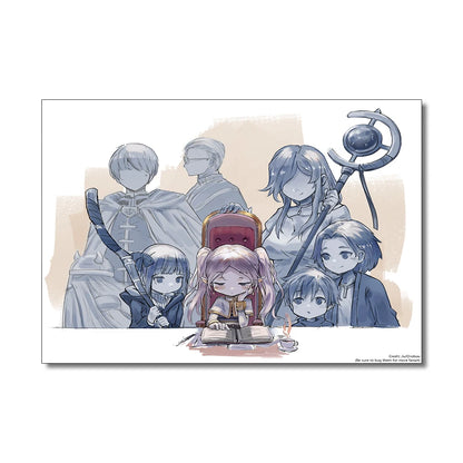 The Journey's End Collection: High-Definition Frieren Canvas Art