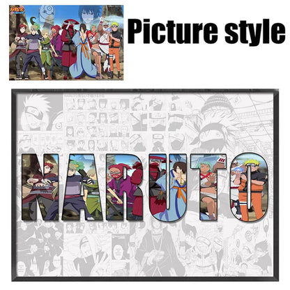 Anime Kakashi & Itachi Canvas Poster