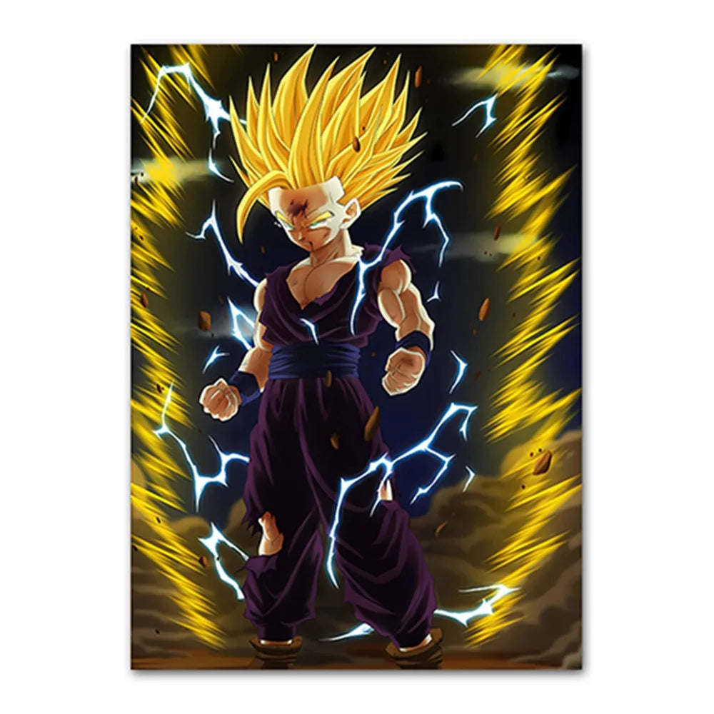 Dragon Ball All Characters Canvas Poster