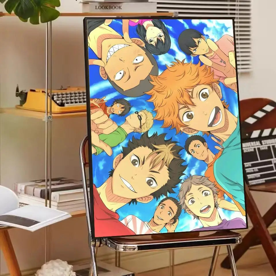 The Collector's Series: High-Definition Haikyuu Canvas Art