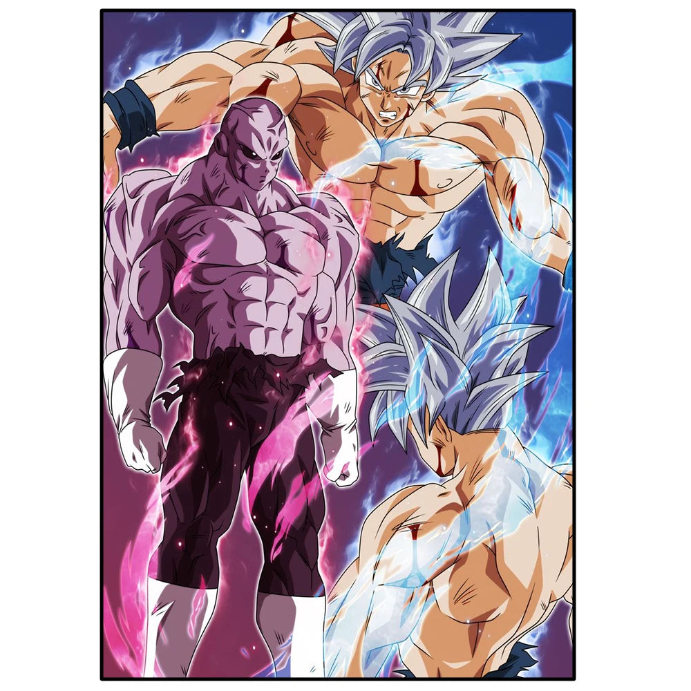 Dragon Ball Anime Poster – Goku, Vegeta & More | Canvas Wall Art