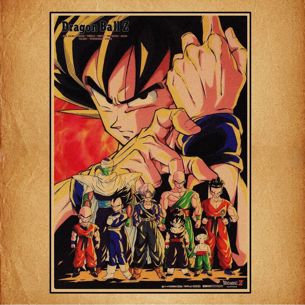Dragon Ball Canvas Wall Art Poster