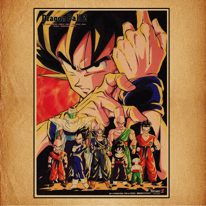 Dragon Ball Canvas Wall Art Poster