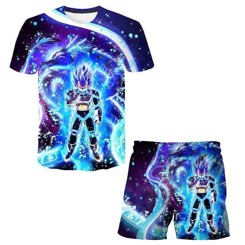 Dragon Ball Goku Cosplay T-Shirt & Shorts Set