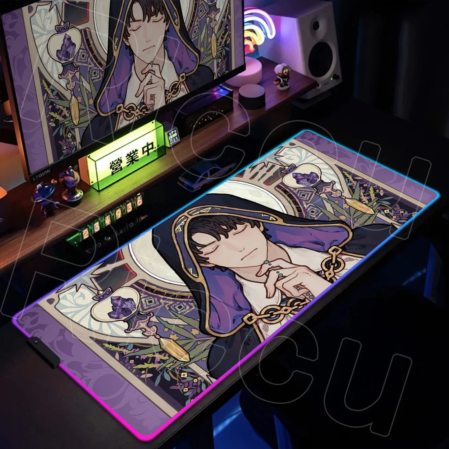RGB XXL LED Gaming Mouse Pad – Multi-Color Desk Mat