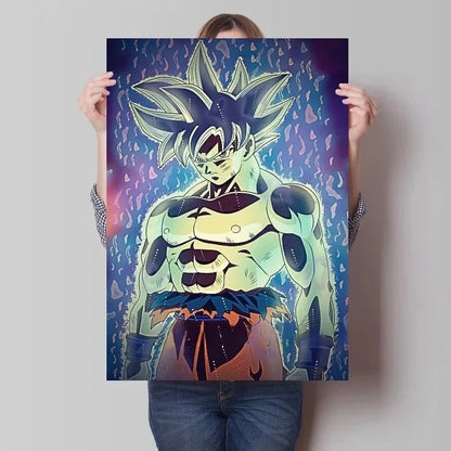 Dragon Ball Anime Poster – Super Saiyan Wall Art