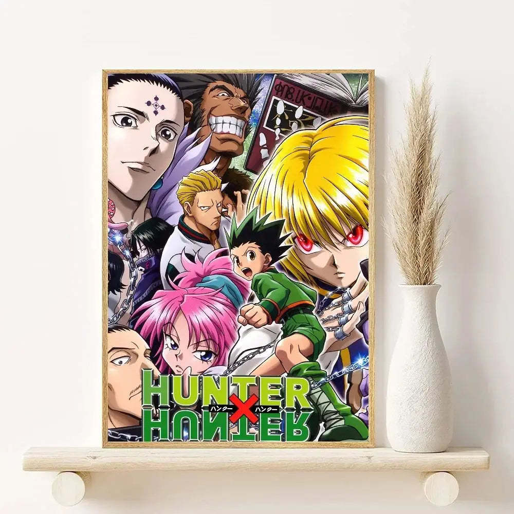 The Hunter’s Legacy Collection: Aesthetic Hunter x Hunter Canvas Art