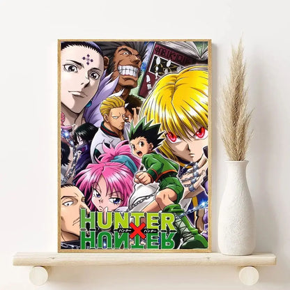 The Hunter’s Legacy Collection: Aesthetic Hunter x Hunter Canvas Art