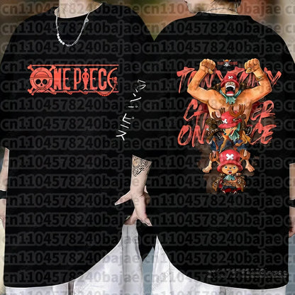 One Piece Anime T-Shirt – Luffy Graphic Tee