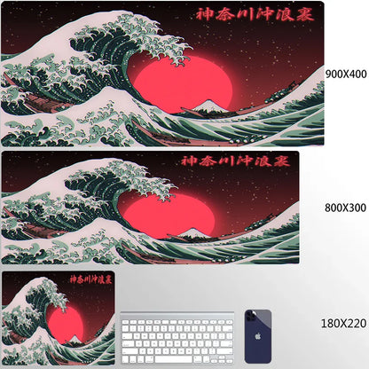 Great Wave Art XXL Gaming Mouse Pad
