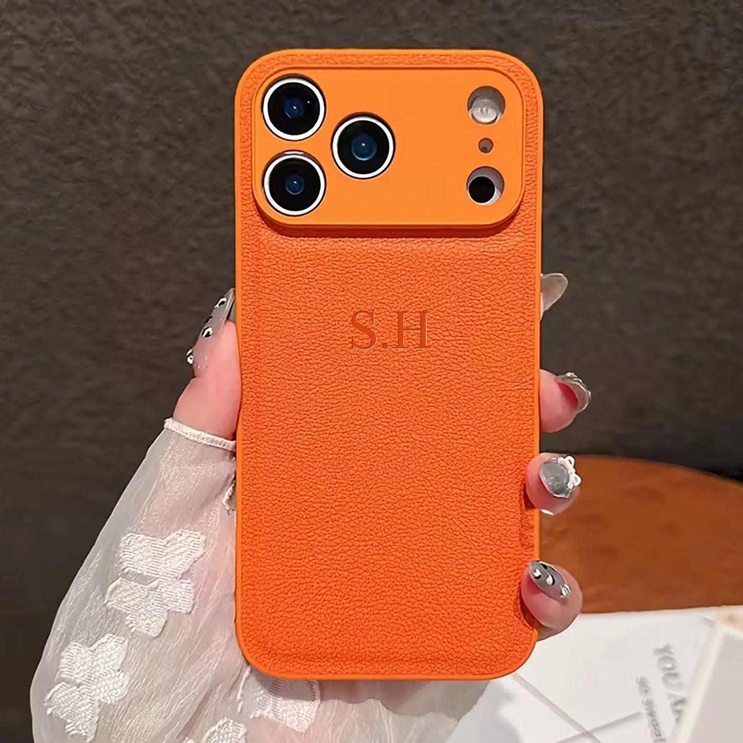 The Heritage Series: Custom Hot Stamped Leather Case
