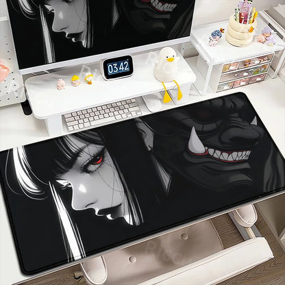 The Oni Ronin Collection: Premium Extra-Large Samurai Anime Gaming Desk Mat