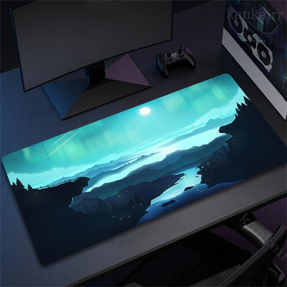 Landscape Mountain Sunset XXL Gaming Mouse Pad