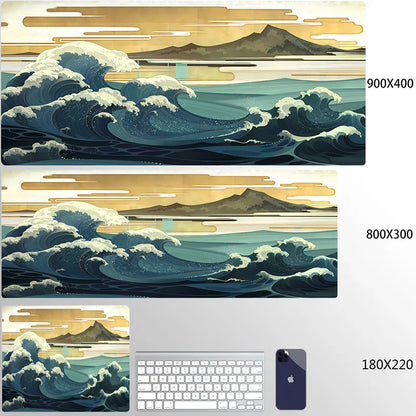 Great Wave Art XXL Gaming Mouse Pad