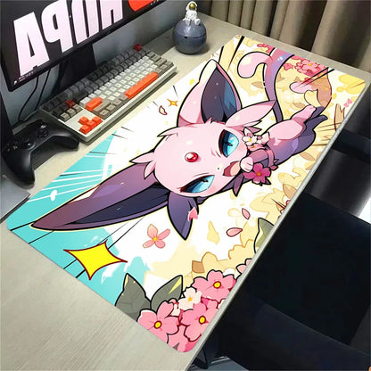Extended Gaming Mouse Pad – Anti-Slip, Waterproof & Stitched Edges
