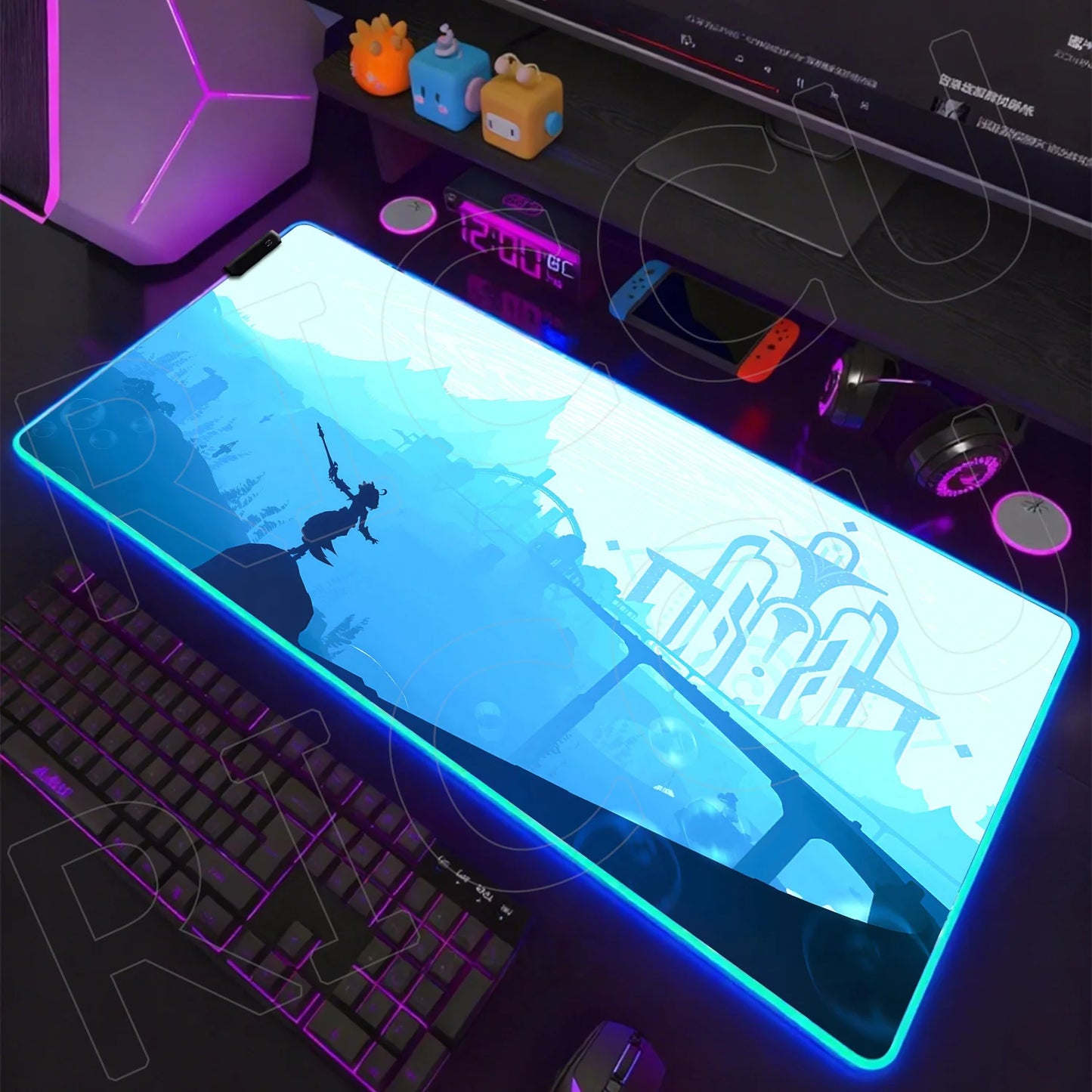 RGB LED Gaming Mouse Pad – XXL Desk Mat
