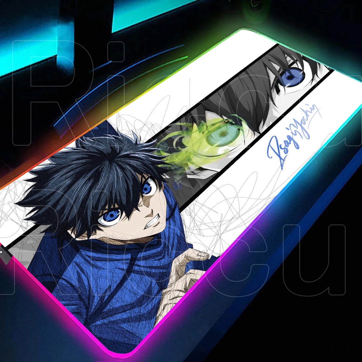 RGB Gaming Mouse Pad with LED Lighting – Large Desk Mat for PC & Keyboard