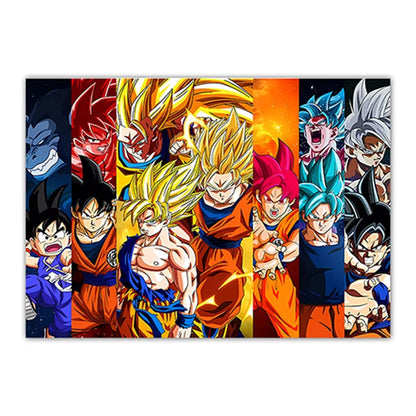 Dragon Ball All Characters Canvas Poster