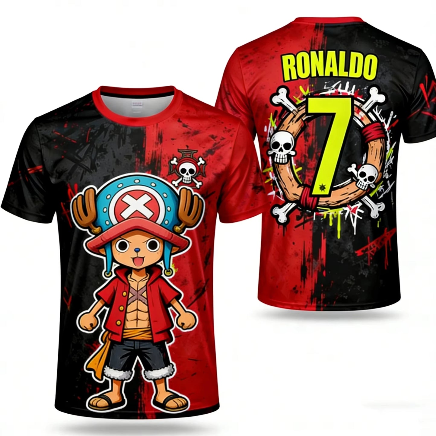 One Piece Luffy Anime Costume T-Shirt