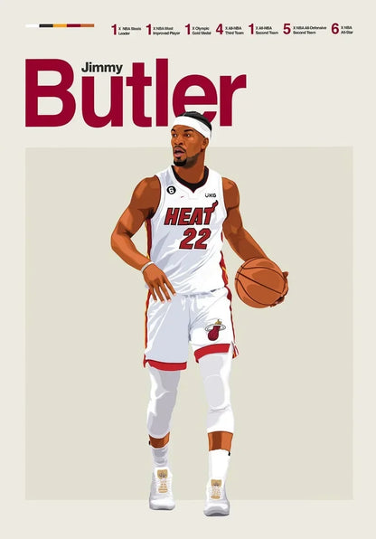 The Champion's Legacy: Premium Basketball Canvas Art