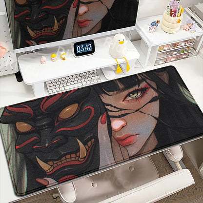 The Oni Ronin Collection: Premium Extra-Large Samurai Anime Gaming Desk Mat