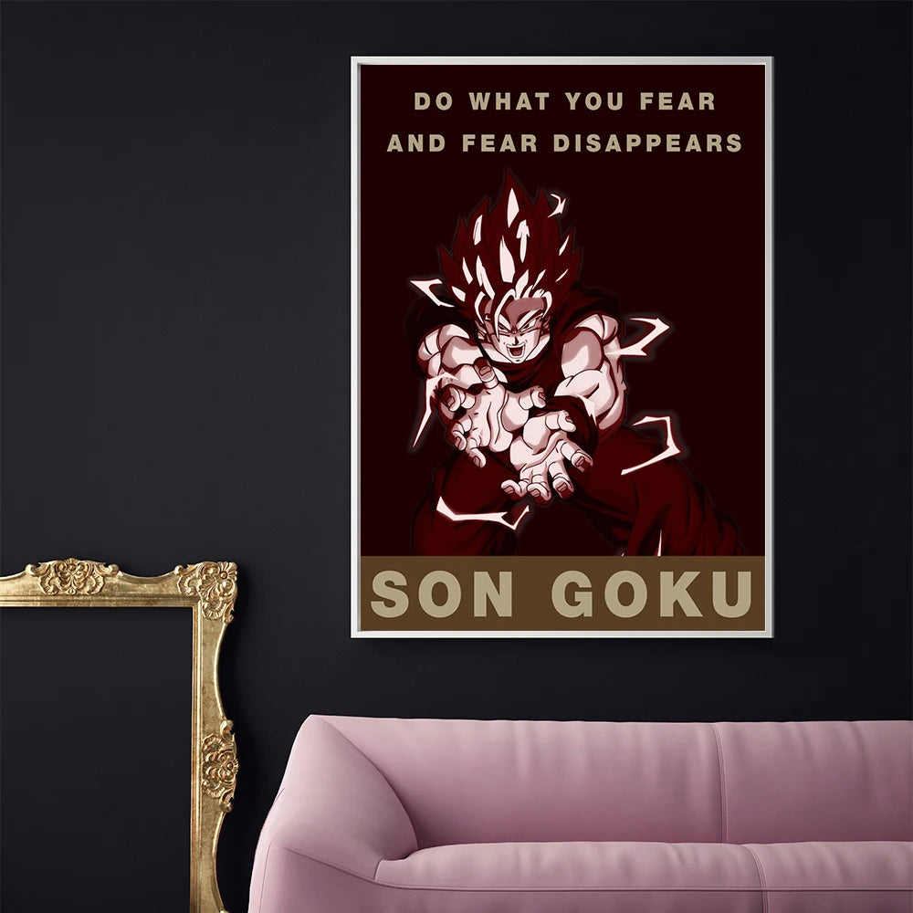 Dragon Ball Z Anime Posters – Goku, Vegeta, Broly & More