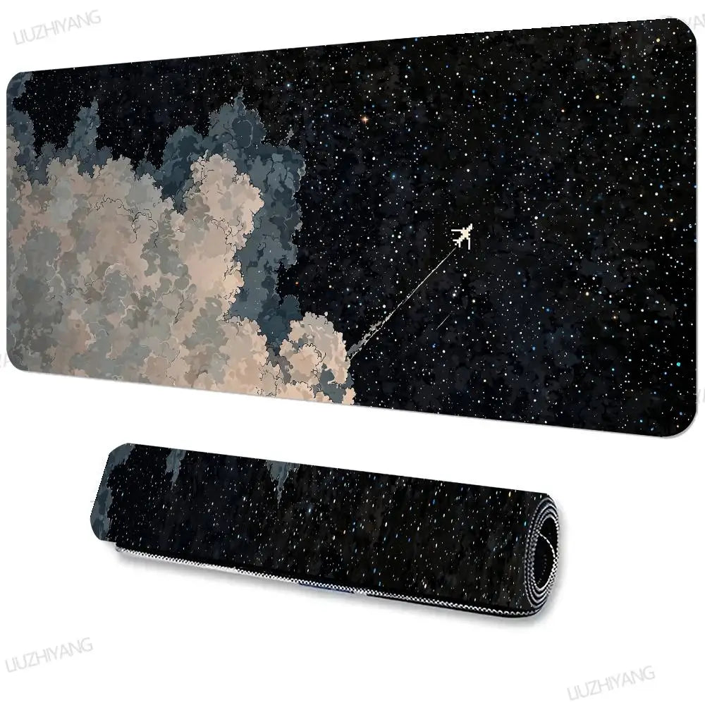 Starry Sky Abstract Art Mouse Pad – Non-Slip Gaming & Desk Mat