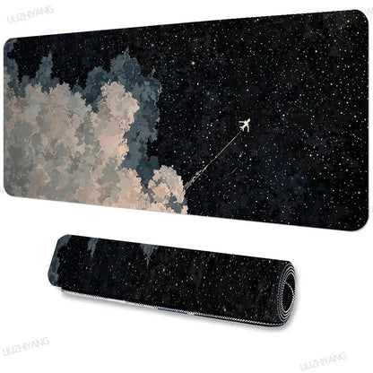Starry Sky Abstract Art Mouse Pad – Non-Slip Gaming & Desk Mat
