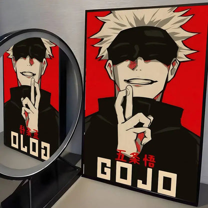 The Sorcerer's Collection: High-Definition Gojo Satoru Canvas Art