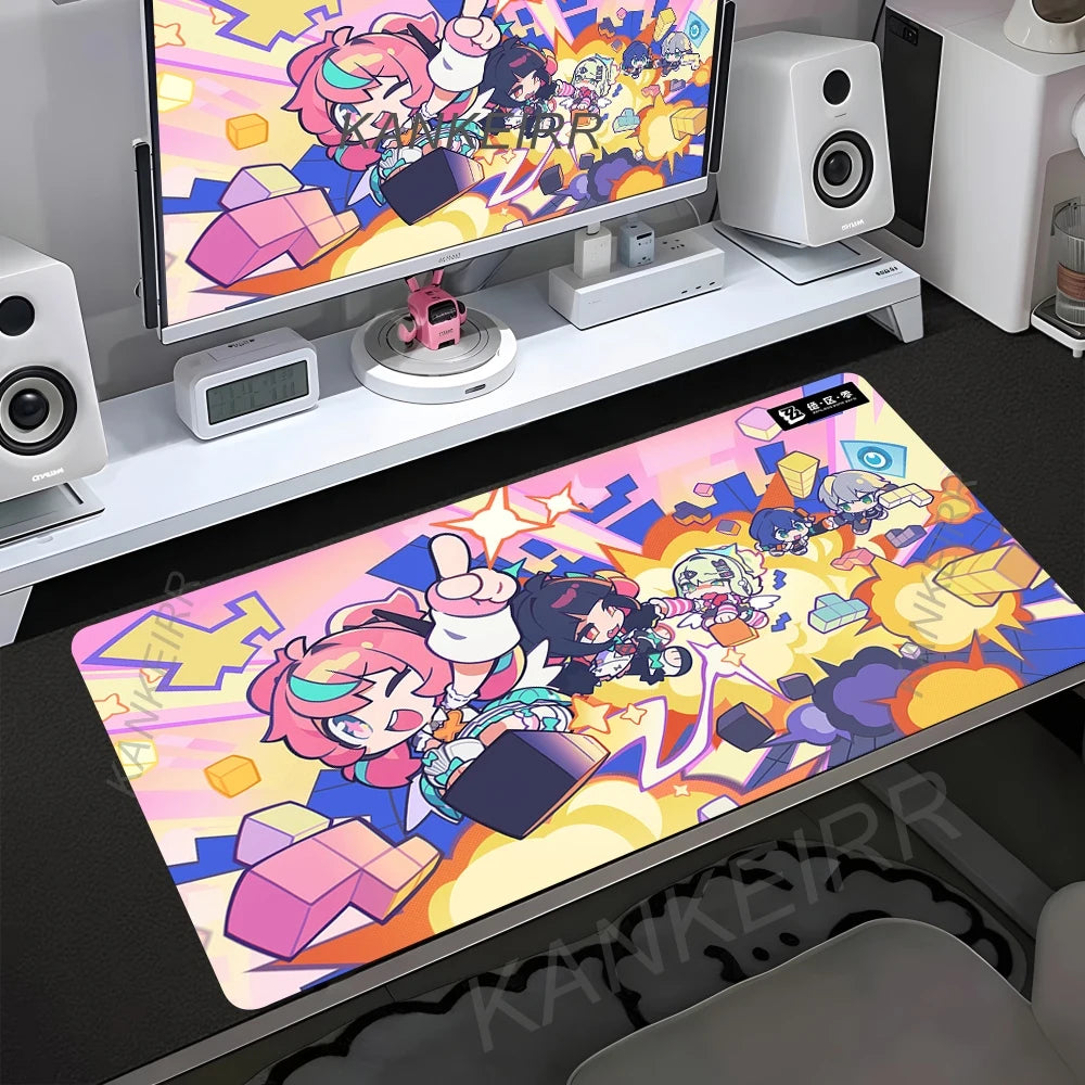Anime Gaming Mouse Pad Large - XXL Desk Mat with Lock Edge