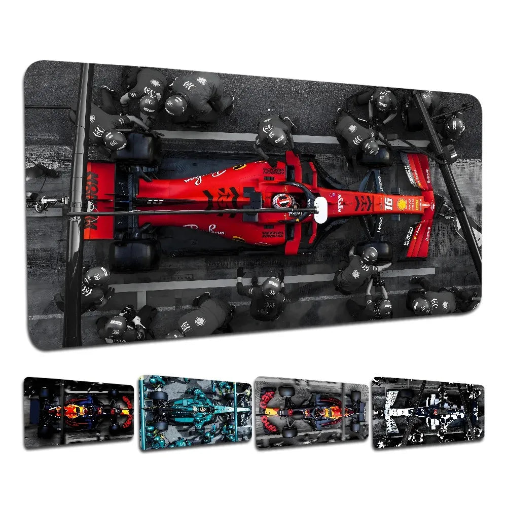 Racing Car XXL Gaming Mouse Pad – Non-Slip, Lock Edge