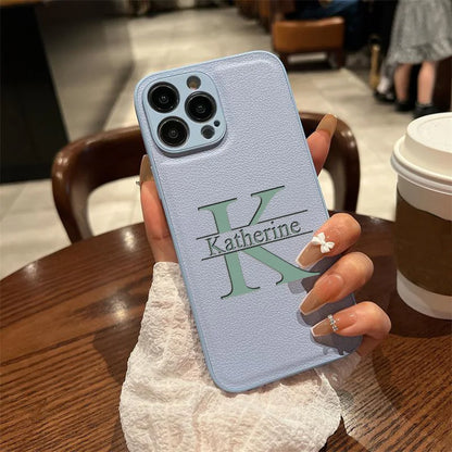 The Monogram Series: Custom Big Letter Laser-Engraved Case